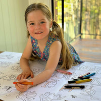 Honeysticks Jumbo Posters & Crayons Activity Pack