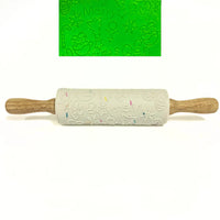 Bio Dough | Christmas Embossed Silicone Rolling Pin