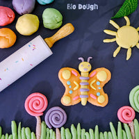 Bio Dough | Pastel Limited Edition Bag | All Natural, Eco-Friendly, Kids Dough for Sensory Play | 9 Fun Colours and Scents