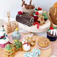 Tara Treasures Felt Christmas Cookie Tree