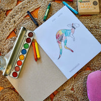 Honeysticks Toddler First Colouring Book - An Aussie Adventure