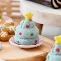 Tara Treasures Felt Christmas Meringue Tree