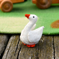 Tara Treasures Felt Goose Farm Animal Toy