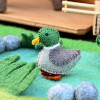 Tara Treasures Felt Duck Farm Animal Toy
