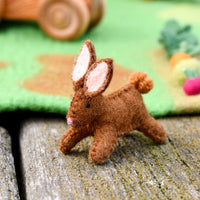 Tara Treasures Felt Rabbit Farm Animal Toy