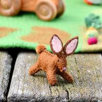 Tara Treasures Felt Rabbit Farm Animal Toy