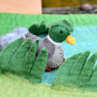 Tara Treasures Felt Duck Farm Animal Toy