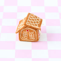 Tara Treasures Felt Gingerbread House - Red Door