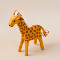 Tara Treasures Felt Giraffe Soft Toy For Safari Play
