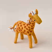 Tara Treasures Felt Giraffe Soft Toy For Safari Play