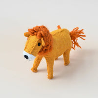 Tara Treasures Felt Lion Soft Toy For Safari Play