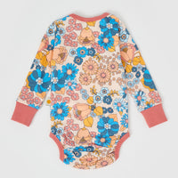 Goldie and Ace Willa Wildflower Long Sleeve Bodysuit