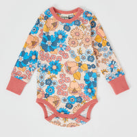Goldie and Ace Willa Wildflower Long Sleeve Bodysuit
