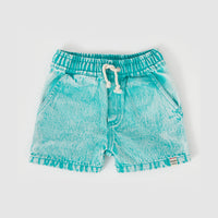 Goldie and Ace Noah Denim Shorts Turquoise