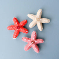Tara Treasures Felt Starfish - Set of 3