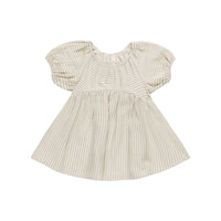 Quincy Mae Bella Dress || Basil Stripe