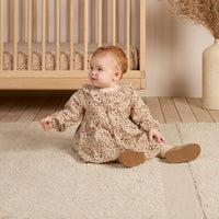 Quincy Mae Ruffle Collar Button Dress || Posy