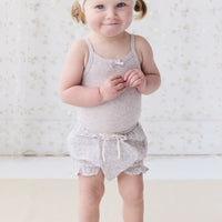 Jamie Kay Organic Cotton Frill Bloomer - Chloe Lavender