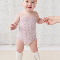 Jamie Kay Cassie Sock - Parchment