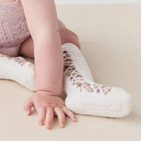 Jamie Kay Cassie Sock - Parchment