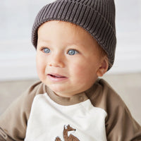 Jamie Kay Leon Knitted Beanie - Wolf