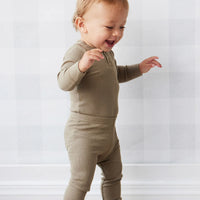 Jamie Kay Organic Cotton Modal Elastane Legging - Oak