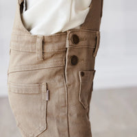 Jamie Kay Chase Twill Overall - Oak