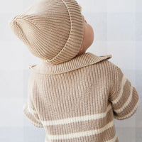 Jamie Kay Leon Knitted Beanie - Fawn