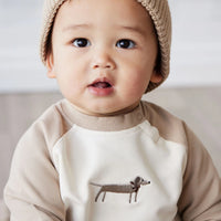 Jamie Kay Leon Knitted Beanie - Fawn