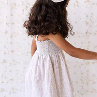 Jamie Kay Organic Cotton Bow - Chloe Lavender