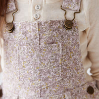 Jamie Kay Jordie Cotton Twill Overall - Chloe Lilac