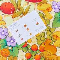 Mushroom Seek & Find Playsilk