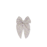 Jamie Kay Organic Cotton Bow - Chloe Lavender