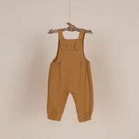 Quincy Mae Baby Overall || Golden