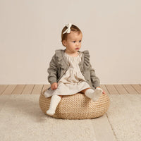 Quincy Mae Bella Dress || Basil Stripe