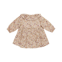 Quincy Mae Ruffle Collar Button Dress || Posy