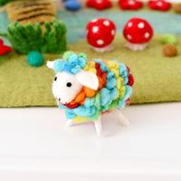 Tara Treasures Felt Rainbow Sheep Toy