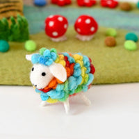 Tara Treasures Felt Rainbow Sheep Toy