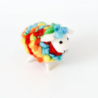 Tara Treasures Felt Rainbow Sheep Toy