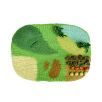 Tara Treasures Farm Felt Play Mat Playscape