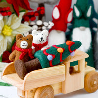 Tara Treasures Felt Christmas Tree With Colourful Dots