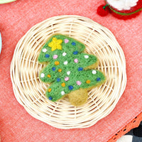 Tara Treasures Felt Christmas Tree Cookie
