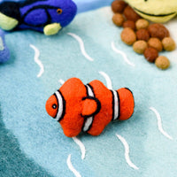 Tara Treasures Felt Clownfish Toy (Coral Reef Fish)