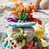 Tara Treasures Felt Green Sea Turtle