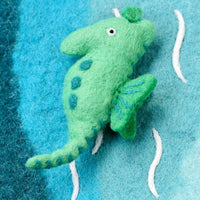 Tara Treasures Felt Seahorse (Coral Reef Fish)