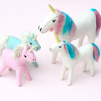 Tara Treasures Felt Unicorn Toy