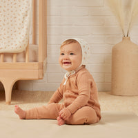 Quincy Mae Pointelle Long John || Melon