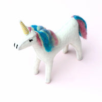 Tara Treasures Felt Unicorn Toy