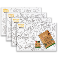 Honeysticks Jumbo Posters & Crayons Activity Pack