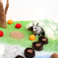 Tara Treasures Woodland River Play Mat Playscape